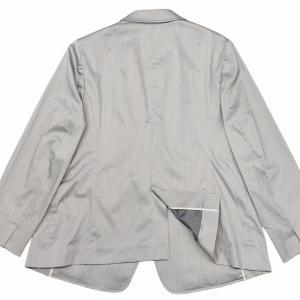 23区 スーツ セットアップ ビジネス フォーマル 1B ストレッチ ジャケット パンツ 大きいサイズ 50 19号 グレー 0204