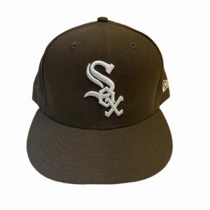 NEW ERA シカゴ ホワイトソックス Chicago White Sox MLB CAP 帽子 59FIFTY 茶 ブラウン 7 1