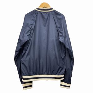 Maison Kitsuné 16FW ナイロンジャケット トリコロール キツネ 薄手 ワンポイント 長袖 紺 ネイビー M RRR 0129