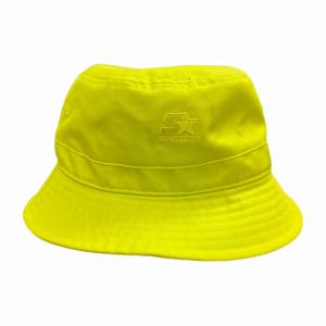 Marcelo Burlon x スターター STARTER 美品 20AW cross bucket hat バケットハット バケハ 帽子 ロゴ 黄色