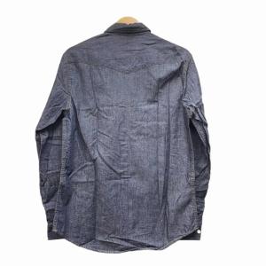 Supreme 12SS Denim Western Shirt 長袖 インディゴブルー S