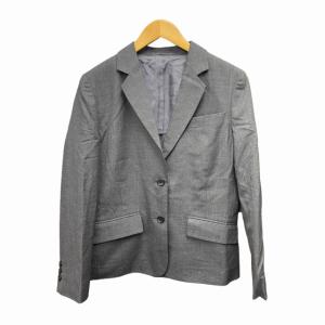 MARGARET HOWELL スーツ セットアップ フォーマル テーラードジャケット パンツ スラックス 2B チャコールグレー 灰 2 eco 0214