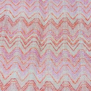 MISSONI リネン100％ 台形スカート ひざ丈 総柄 42 約S?M ピンク 0216
