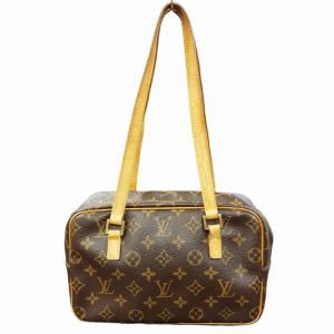 LOUIS VUITTON モノグラム M51182 シテMM ハンドバッグ ブラウン