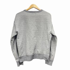 POLO SPORT ラルフローレン トレーナースウェット Vガゼット クルーネック 灰 グレー L IBO36 0227