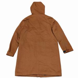 AMI Alexandre Mattiussi フーデットロングコート ジャケット オーバーサイズ ブラウン S 0226 RRR