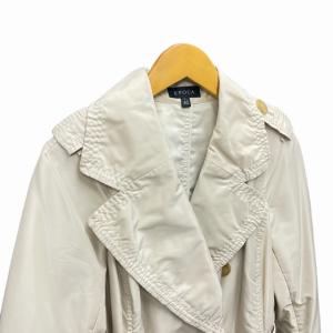 EPOCA トレンチコート ハーフコート ベルト付き ライトベージュ 40 0314