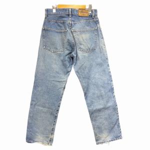STUSSY 90s オールドステューシー デニムパンツ ジーンズ ウォッシュ加工 インディゴブルー 30 0308