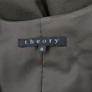 Theory ジャンパースカート ワンピース ブラウン 0 0324