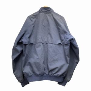 Baracuta G9 イングランド製 スウィングトップ ハリントンジャケット ブルゾン 裏地チェック 紺 ネイビー 40 0319