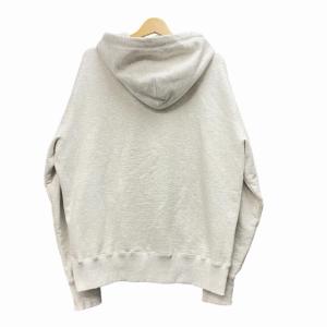 WOOLRICH x エメ レオン ドレ aime leon dore 21FW プルオーバー パーカー 熊 プリント コラボ ベージュ系 XL