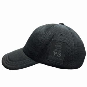 Y-3 BADGE CAP CY4549 ヨウジヤマモト アディダス 6パネル キャップ 帽子 ヘッドウエア ロゴ ブラック FREE