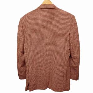 UNITED ARROWS イタリア製 千鳥 テーラードジャケット ブレザー レッド 46 0421 eco