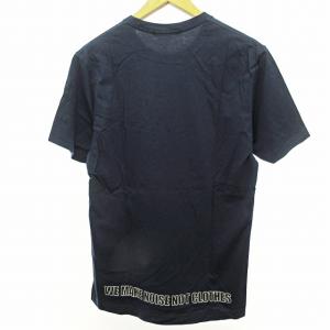 UNDERCOVER Uロゴ WE MAKE NOISE NOT CLOTHES Tシャツ カットソー 半袖 プリント ネイビー 紺 M 0426