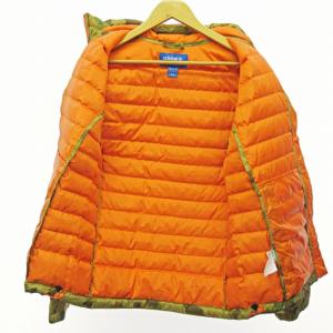 adidas Originals ダウン ジャケット コート 迷彩 カモフラ ベージュ M 0514