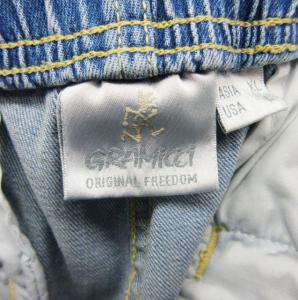 GRAMiCCi STRETCH DENIM NN-PANTストレッチ デニム ニューナロー パンツ デニム インディゴブルー XL 0603