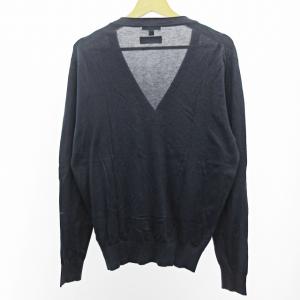 JOHN SMEDLEY ｘダファー DUFFER カーディガン シーアイランド コットン ネイビー 紺 M 0605 IBO39