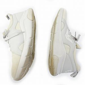 EMPORIO ARMANI EA7 スニーカー ロゴ グレー 8.5 27cm 0722 GY17