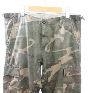 Carhartt RIPSTOP AVIATION PANTS CAMO リップストップ カーゴパンツ ウォッシュ加工 迷彩 34×34 0728