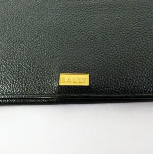 BALLY 長財布 ロングウォレット 小銭入れ付き 皮革 黒 ブラック 0823