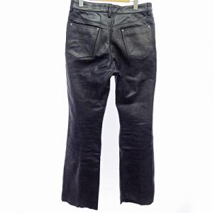 HARLEY DAVIDSON レザーパンツ 本革 ブラック 黒 L 0807 GY06