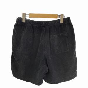 Supreme 19SS TERRY JACQUARD LOGO SHORT パンツ パイル地 S ブラック