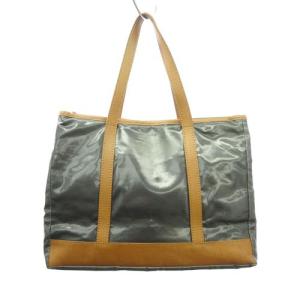 Orobianco 美品 トートバッグ コーティング 灰 グレー 0818