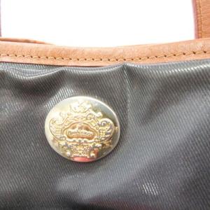 Orobianco 美品 トートバッグ コーティング 灰 グレー 0818