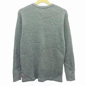 WTAPS 152ATDT-CSM09 ワッフル ロング Tシャツ 長袖 グレー M 0823