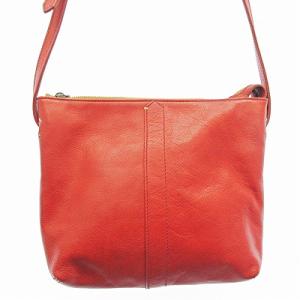 genten ショルダーバッグ 斜め掛け クロスボディ レザー レッド 赤 0830 GY05