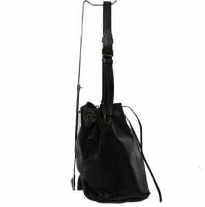 LOUIS VUITTON 874A2 エピ プチノエ 皮革 ショルダーバッグ 黒 ノワールブラック 0912