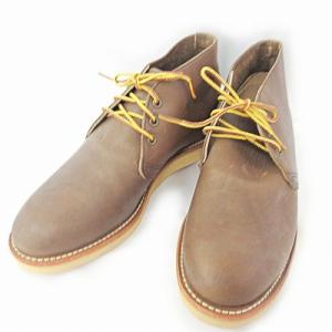 RED WING 8596 チャッカブーツ レザー ブラウン 8 26cm 0925