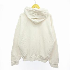 doublet 19SS パーカー スウェット プルオーバー フリンジ グラデーションネオンカラー 白 M 0924