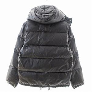 JOURNAL STANDARD ダウンジャケット ダウンコート ダブルジップ フーディ 黒 L 1110