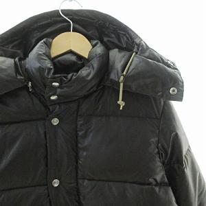 JOURNAL STANDARD ダウンジャケット ダウンコート ダブルジップ フーディ 黒 L 1110