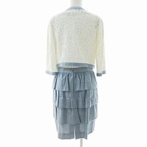 M'S GRACY TD-021380 TD-024338 アンサンブル セットアップ ワンピーススーツ ジャケット 総レース デニム ラメ フォーマル