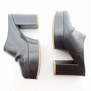 MARC JACOBS THE CLOG 70MM ザ クロッグ サボ プラットフォーム サンダル 厚底 ブラック 黒 36 23cm 1109
