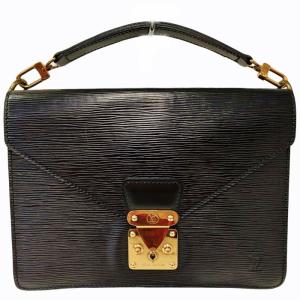 LOUIS VUITTON M52322 ビファス エピ 2WAY ハンドバッグ ゴールド金具 ノワール 1027 AA