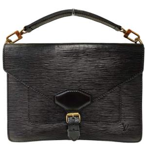 LOUIS VUITTON M52322 ビファス エピ 2WAY ハンドバッグ ゴールド金具 ノワール 1027 AA