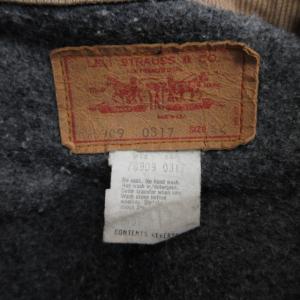Levi's 70909 0317 オレンジタブ 527 デニム ジャケット ブルゾン インディゴブルー