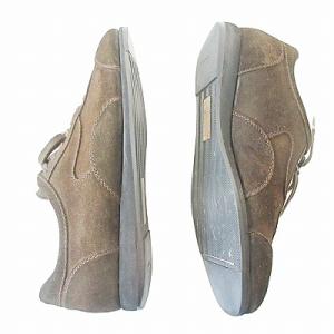 CORNELIANI スニーカー レザー スウェード レースアップ ブラウン 茶 7 25cm 0221