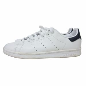 adidas スタンスミス スニーカー 革靴 カジュアル 25.5cm 白×紺 ホワイト×ネイビー 0305