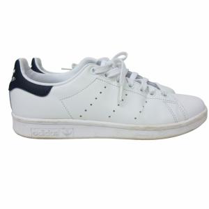 adidas スタンスミス スニーカー 革靴 カジュアル 25.5cm 白×紺 ホワイト×ネイビー 0305