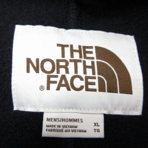 THE NORTH FACE 美品 フリース NF0A5J5H ブルゾン ジャケット ロゴ 刺繍 ジップアップ XL 青×黒 ブラック×ブルー 0318