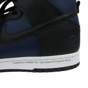 NIKE ×Fragment DUNK HI DJ0383 29cm スニーカー