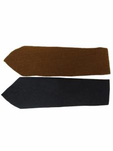 MONSIEUR ネクタイ 2本おまとめセット ワイドタイ 黒 ブラック 茶 ブラウン 0406