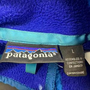 Patagonia 90s シンチラ フリースジャケット ジャマイカ製 ブルゾン 紫 パープル L