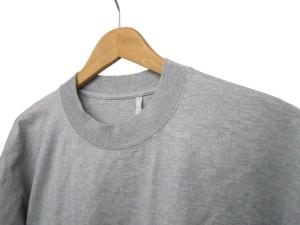 KAPTAIN SUNSHINE 美品 近年モデル 無地 ロングTシャツ カットソー トレーナー クルーネック 長袖 グレー 38 約M相当 0505