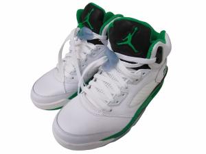AIR JORDAN 5 RETRO WMNS レザー スニーカー