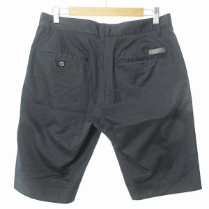 BLACK LABEL CRESTBRIDGE 美品 ハーフパンツ ショートパンツ ショーツ ストレッチ ネイビー 紺 76 0708 SM3